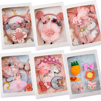 Enfants de cheveux accessoires combinaison costume